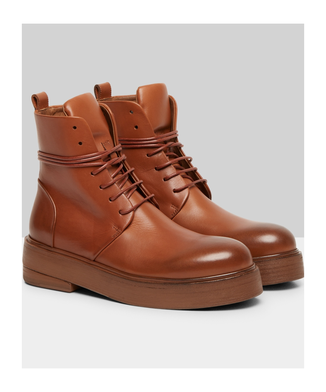 MARSÈLL ZUCCOLONA LEATHER BOOTS 