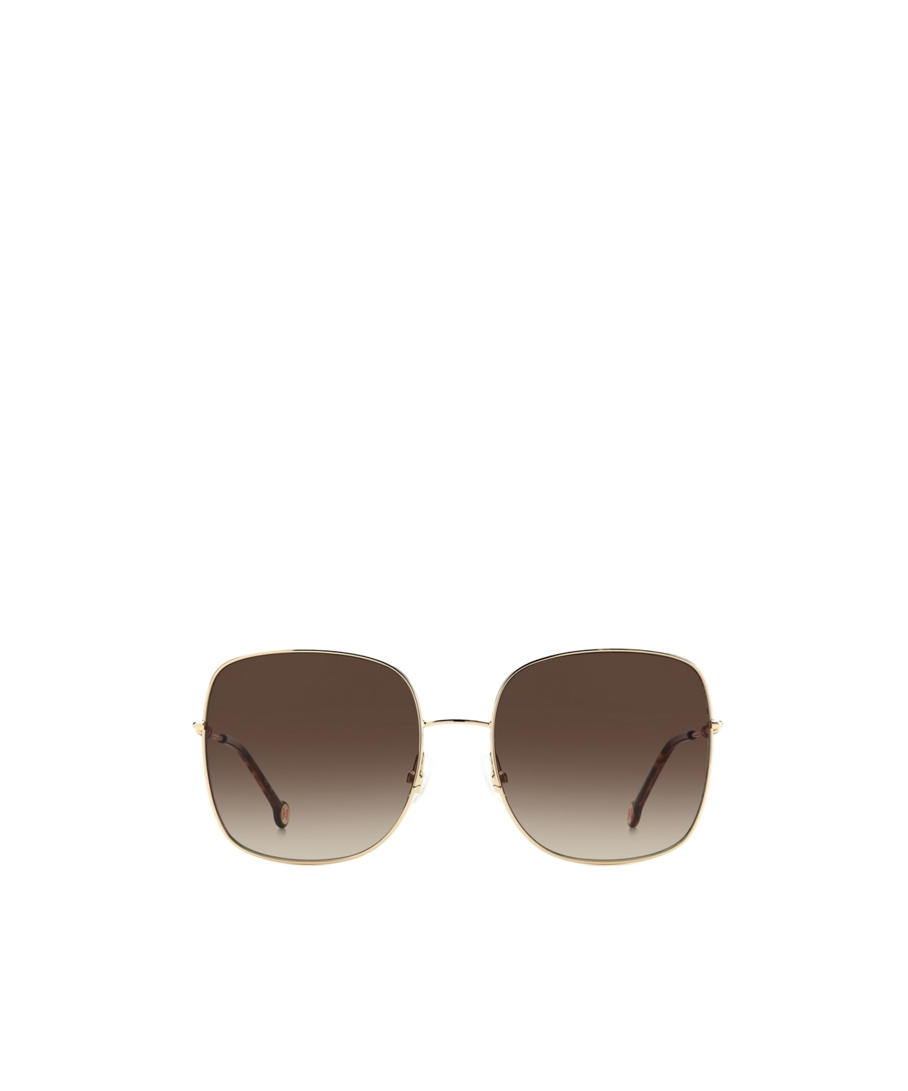Carolina Herrera Square-frame Sunglasses In Brown