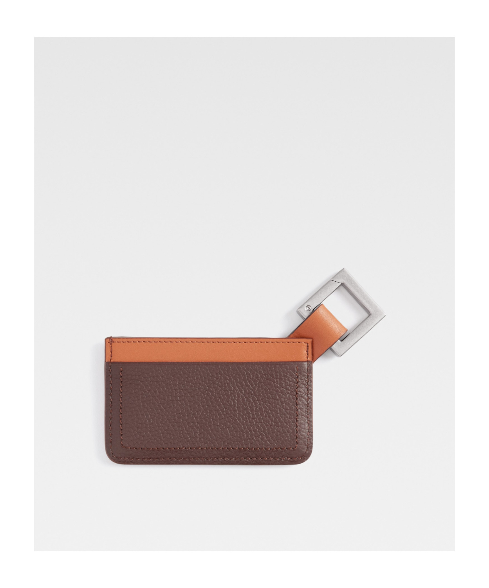 Jacquemus Clip-on Card Holder In Brown