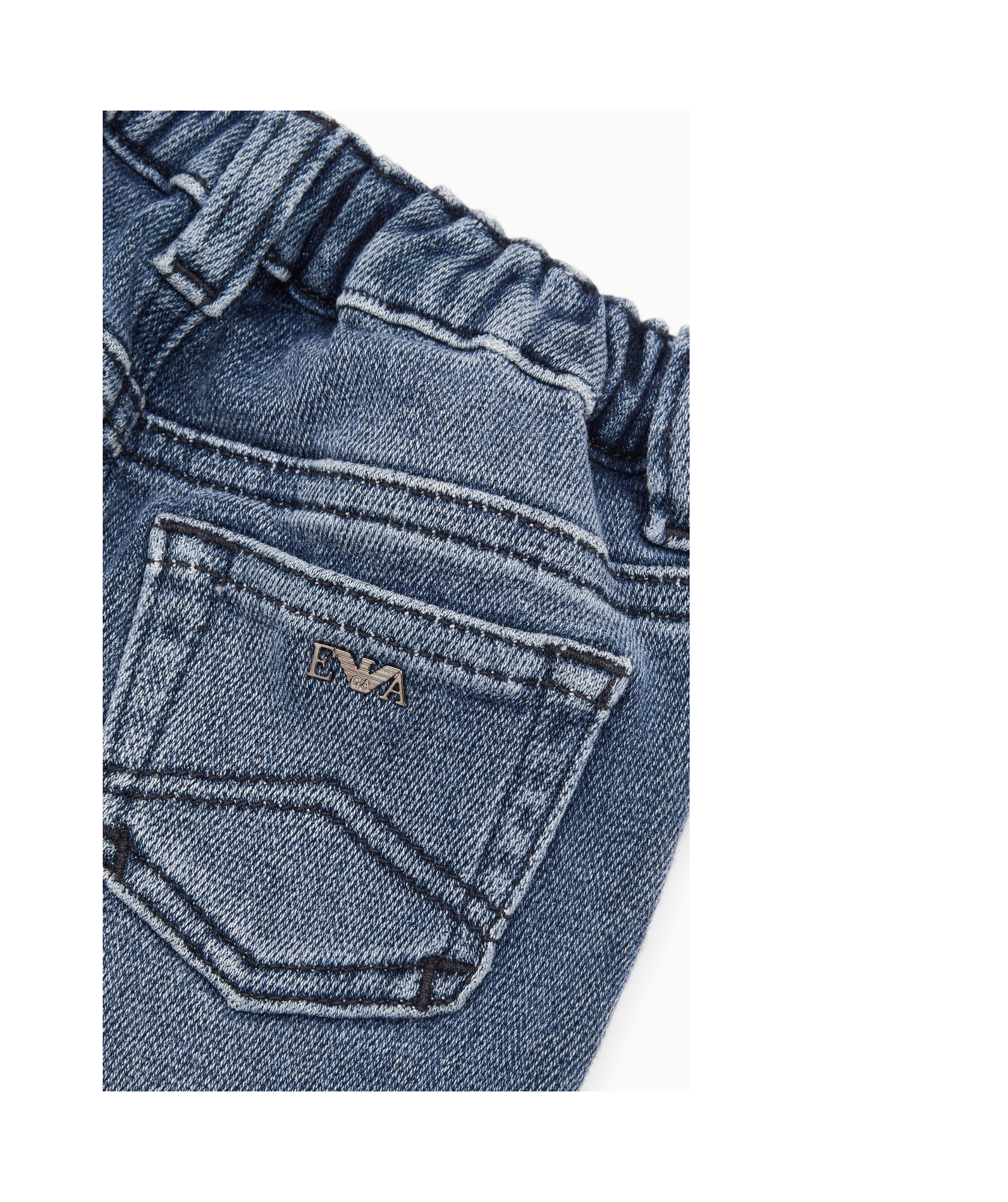 Emporio Armani Pantalone 5 Tasche In Blue