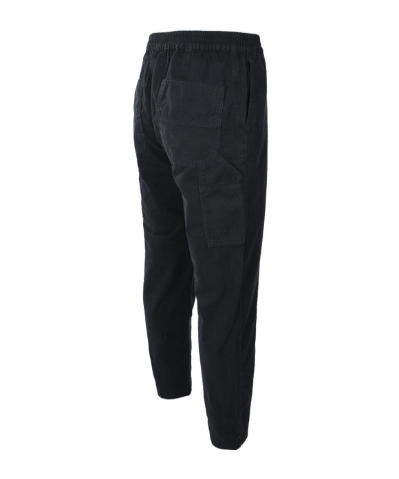 Moschino Logo-embroidered Straight-leg Trousers In Black