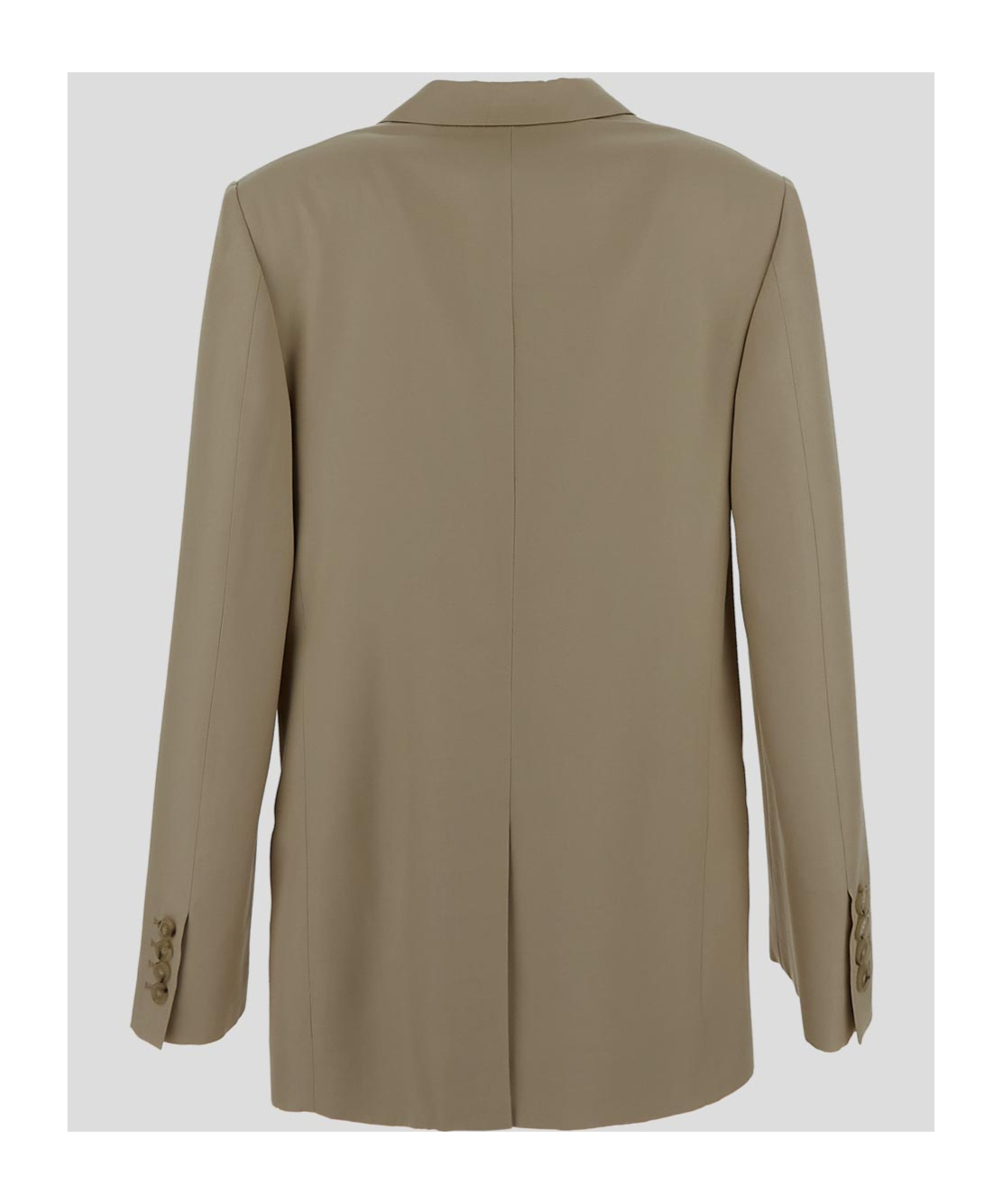 Shop Stella Mccartney Single-breasted Tailored Blazer In Brown
