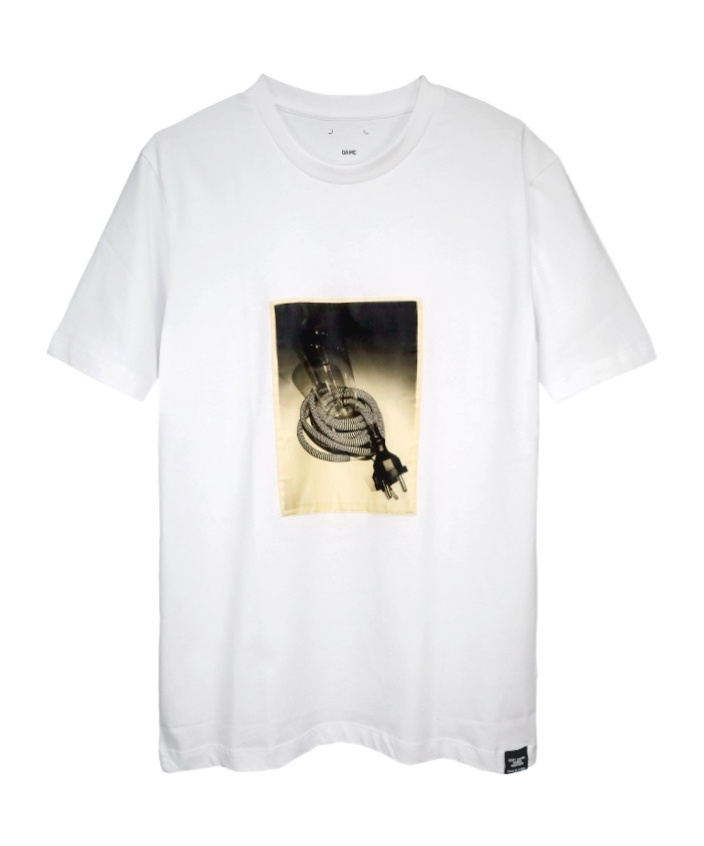 Shop Oamc Logo-print Cotton T-shirt In White