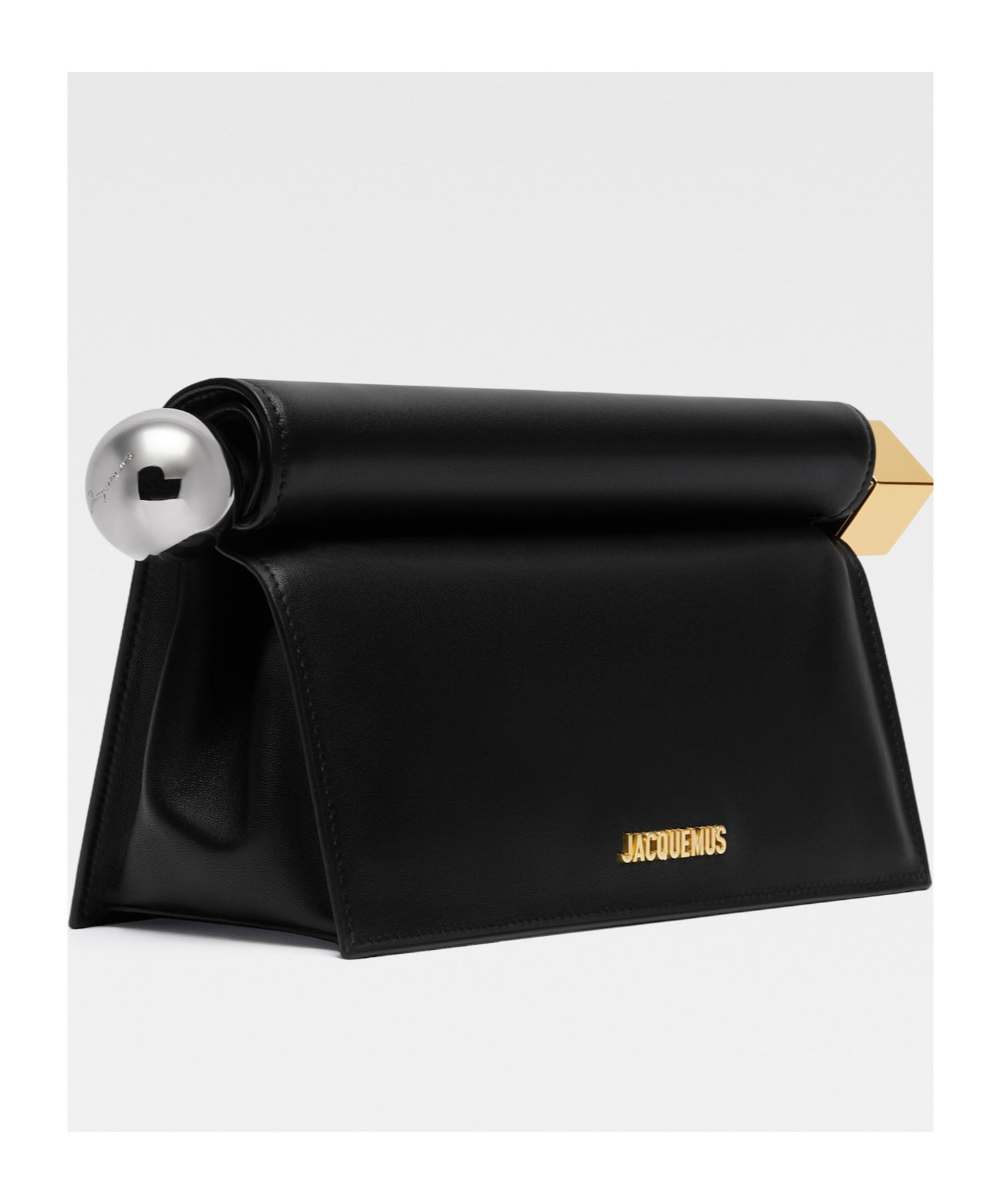 Jacquemus Take Out Clutch Bag In Black