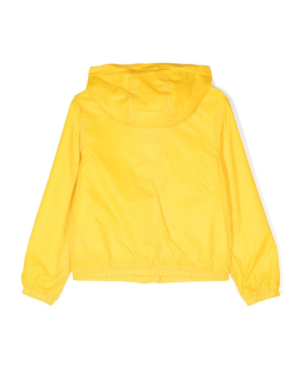 Moschino Teddy Bear-print Hooded Jacket In Yellow