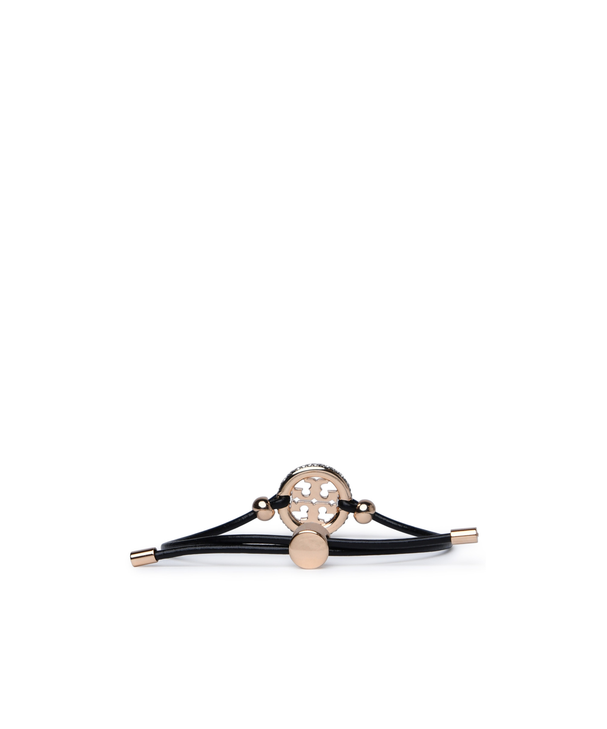 Tory Burch Miller Pavé Slider Bracelet In Black