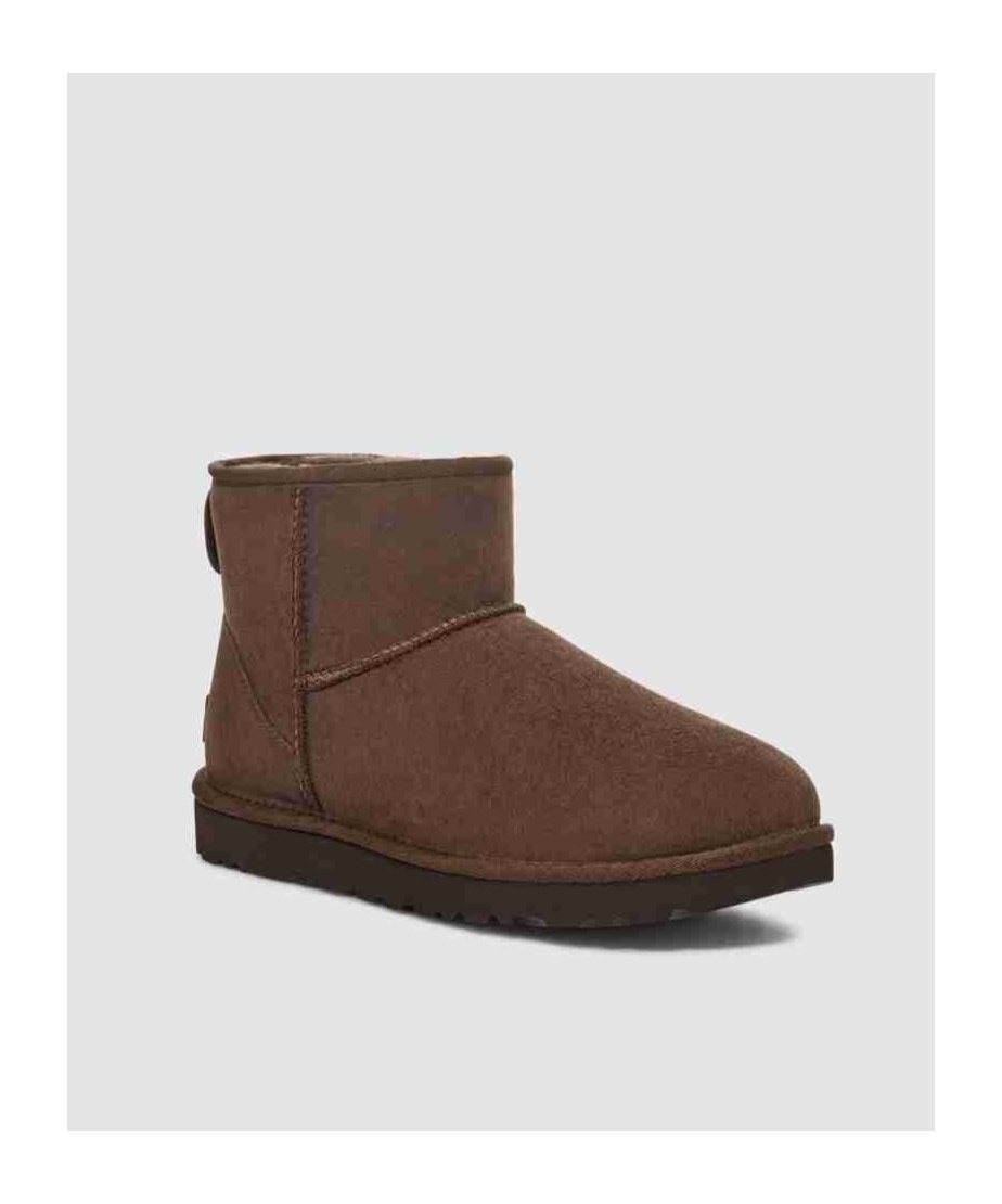 UGG UGG CLASSIC MINI II LOGO-PATCH ANKLE BOOTS 
