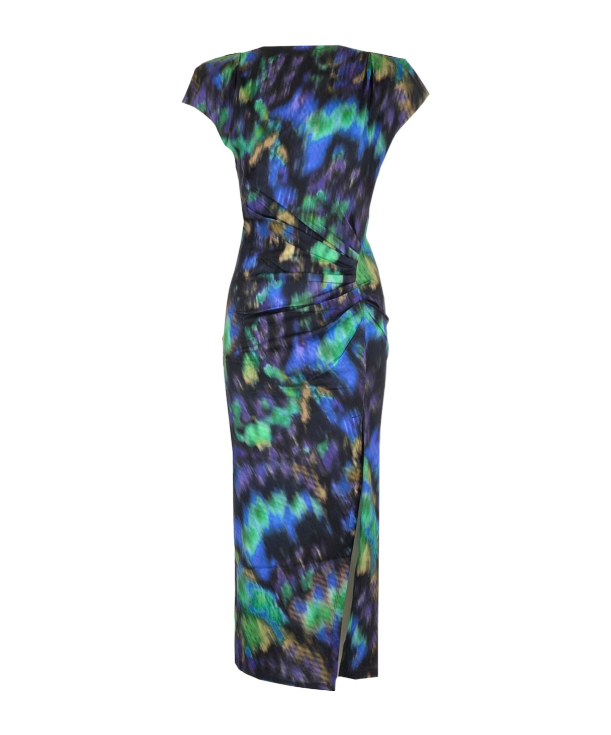Isabel Marant Nadela Abstract-print Maxi Dress