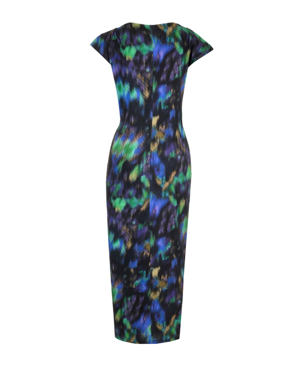 Isabel Marant Nadela Abstract-print Maxi Dress