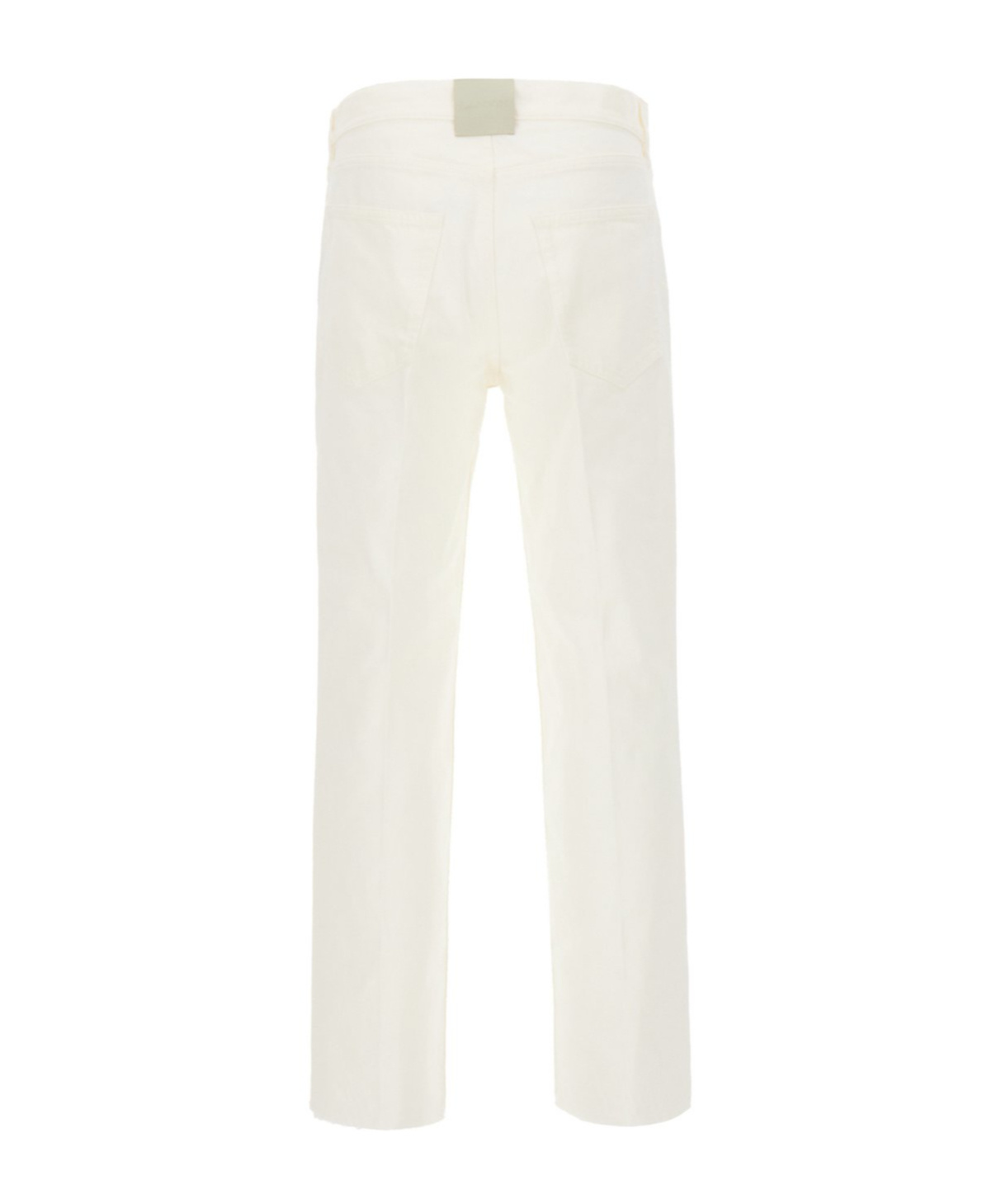 Lanvin Straight-leg Jeans In White