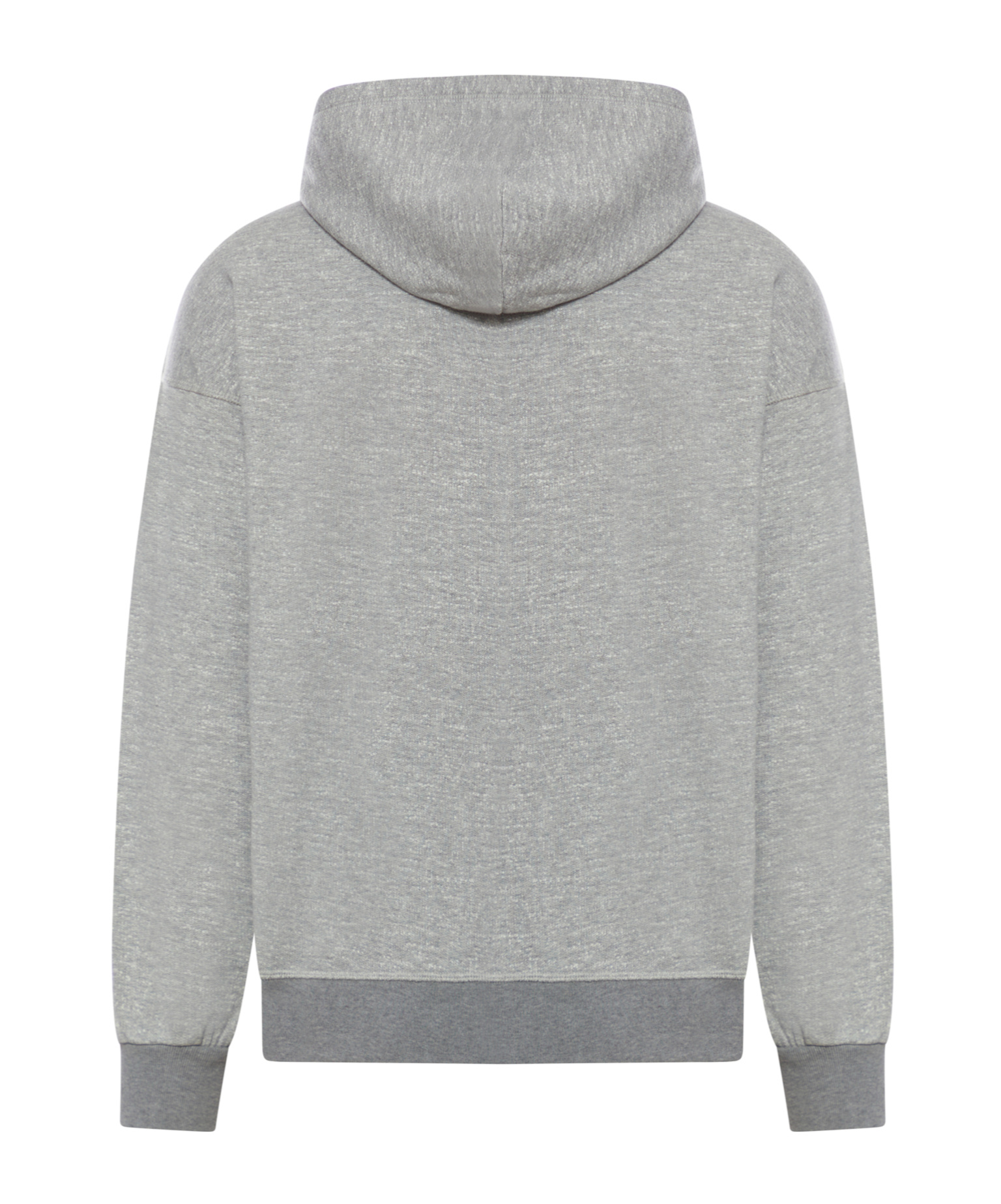 Autry Appliqué-logo Mélange-effect Sweatshirt In Gray