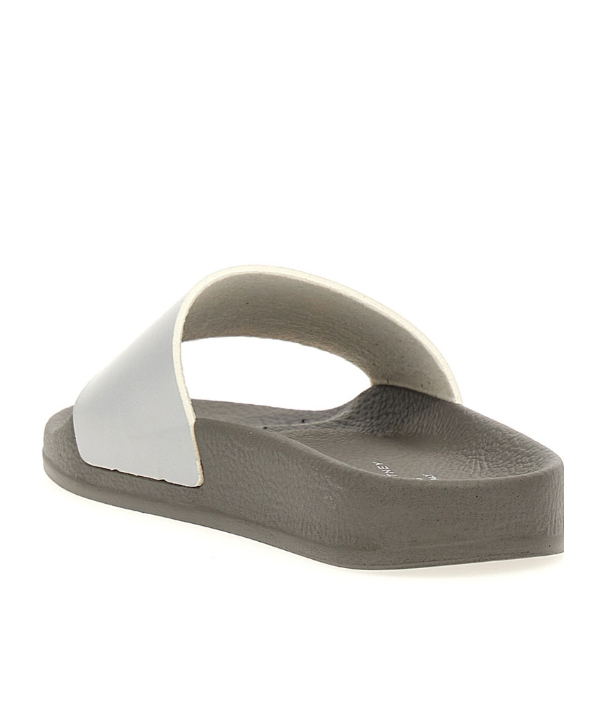 Stella Mccartney Gray Slippers For Boy With Shark In Gray