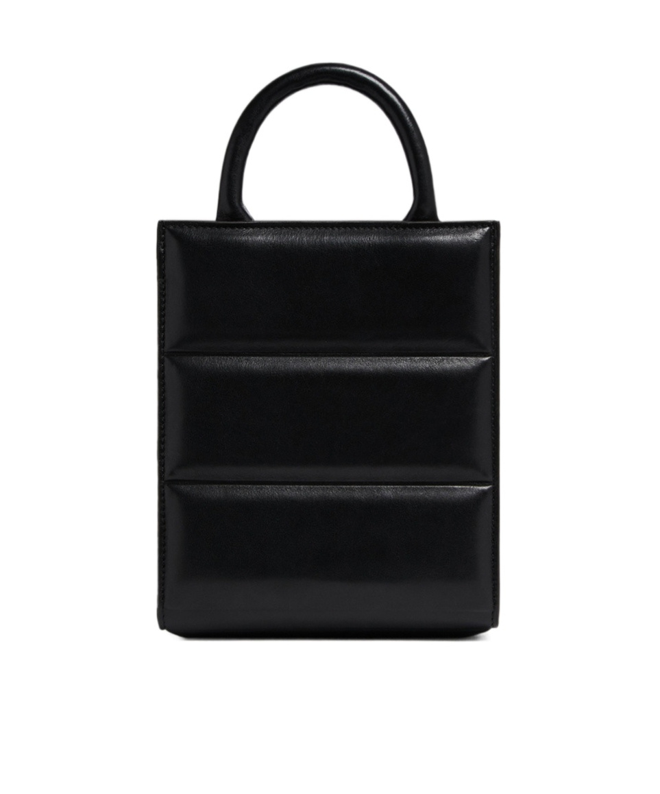 MONCLER DOUDOUNE LEATHER MINI TOTE BAG