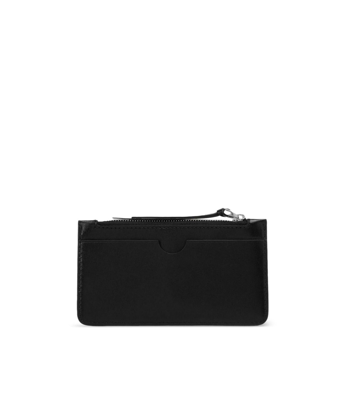 Ami Alexandre Mattiussi Ami Zip-up Wallet In Black