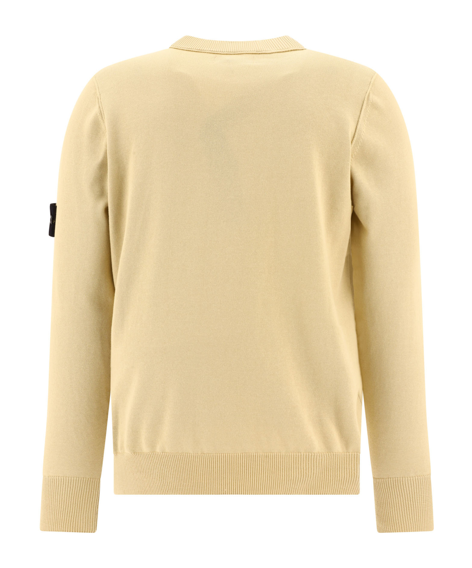 Stone Island Regular-fit Crewneck Sweatshirt With Side Inlays In Neutral