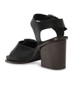 LEMAIRE SQUARE HEEL STRAPPED HIGH-HEELED SANDALS