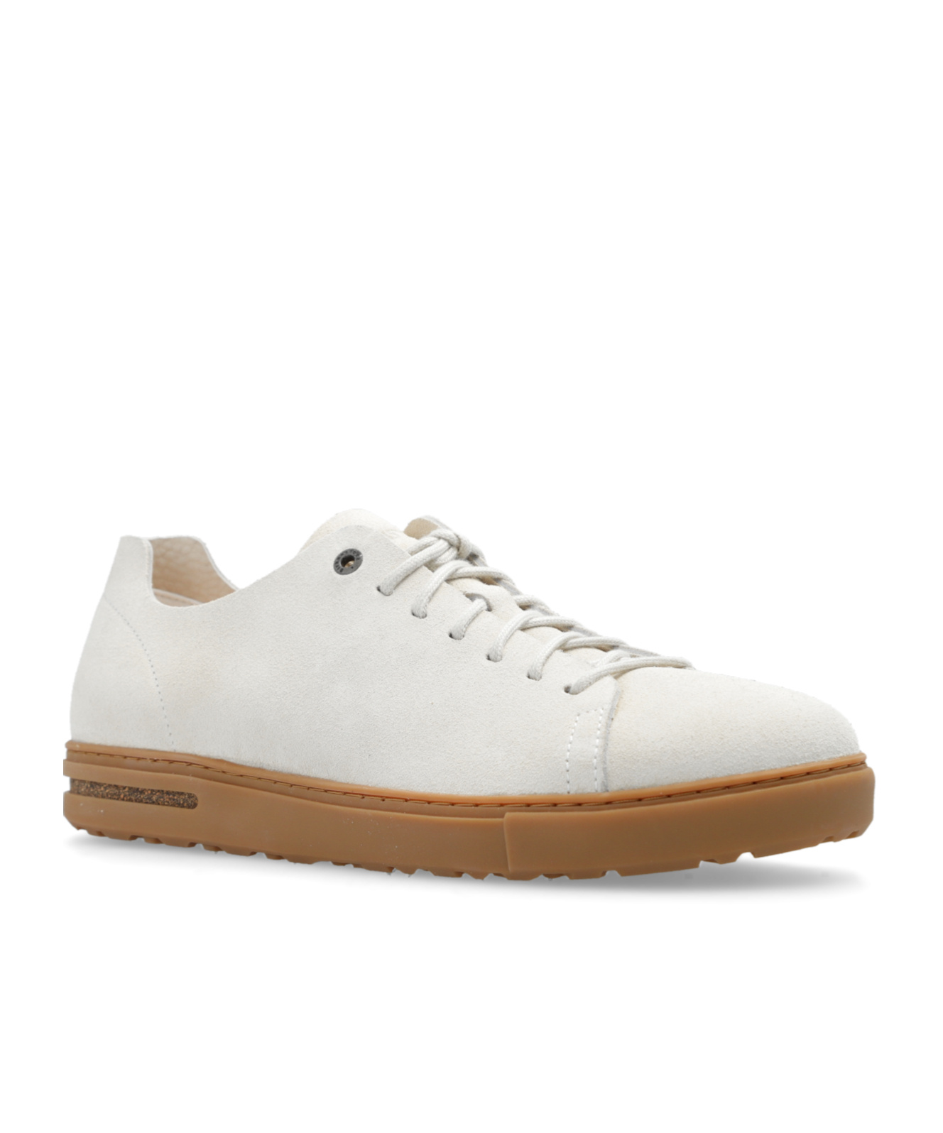 Birkenstock Bend Low Decon Suede Sneakers In White
