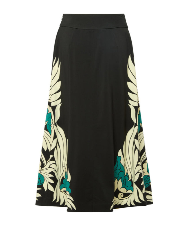 LA DOUBLEJ A-SHAPED SKIRT 