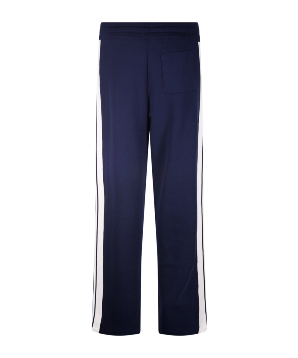 Autry Logo Patch Drawstring Trousers In Black