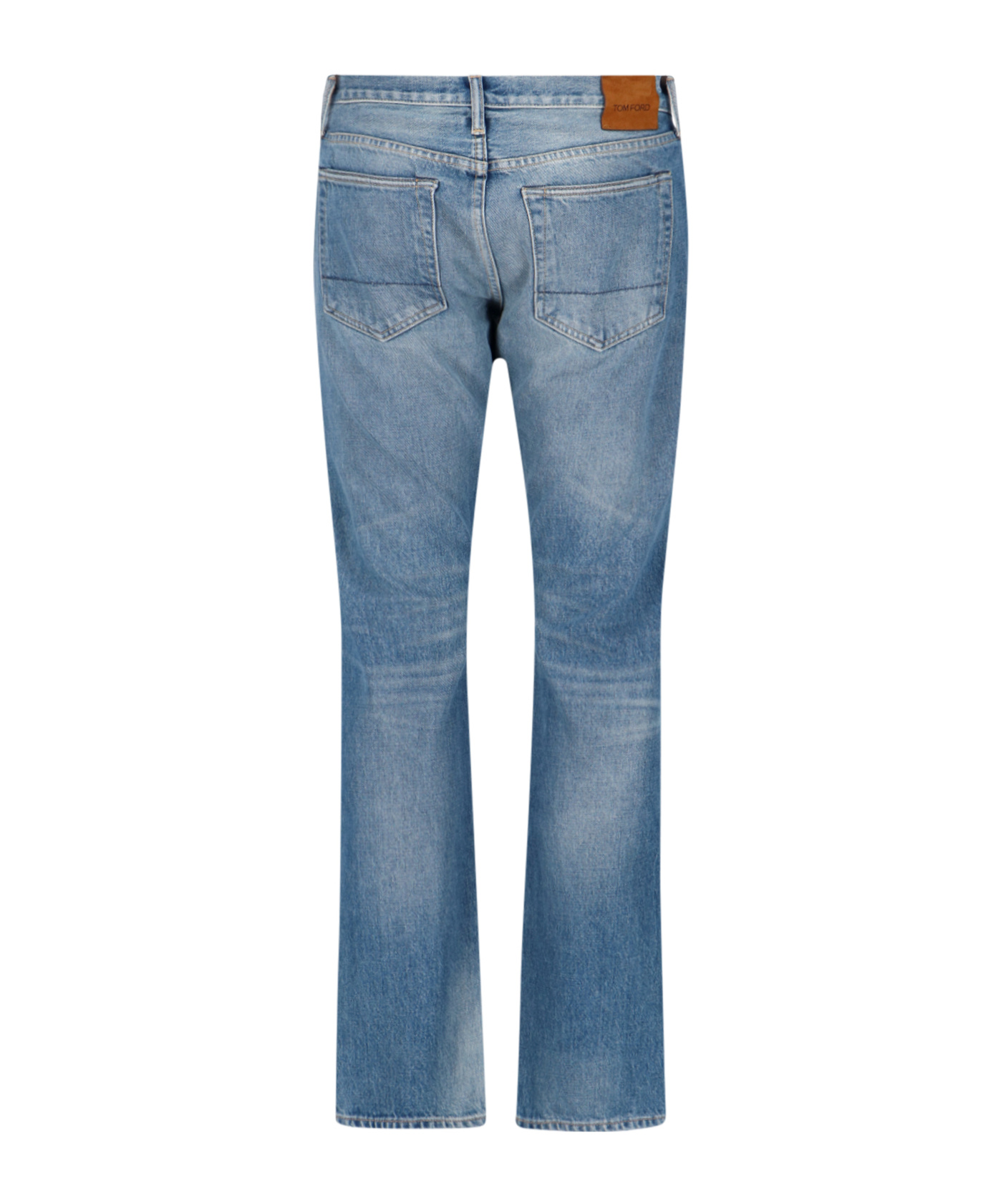 Tom Ford Distressed-effect Jeans In Blue