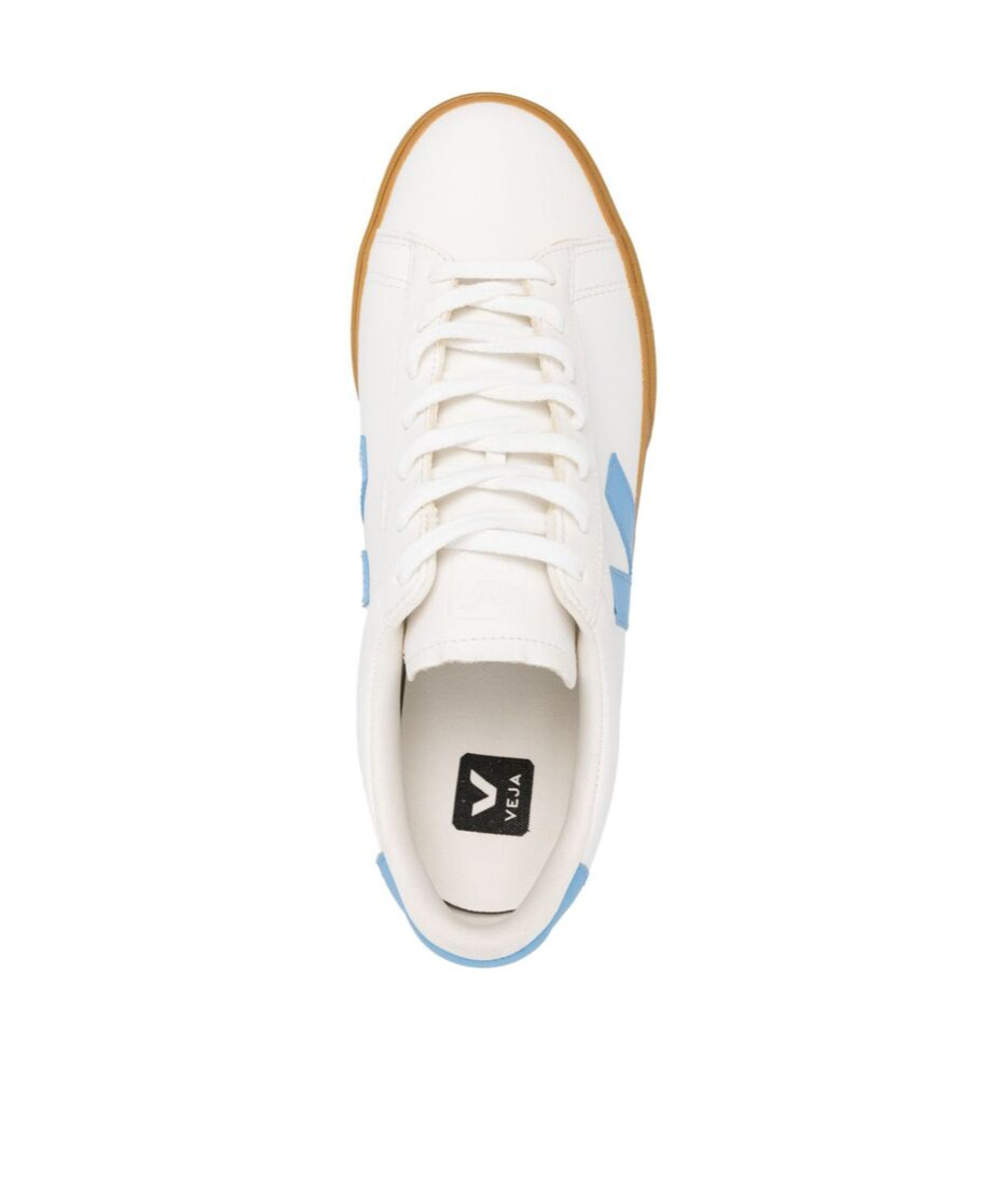 Veja Campo Chromefree Leather Sneakers In White