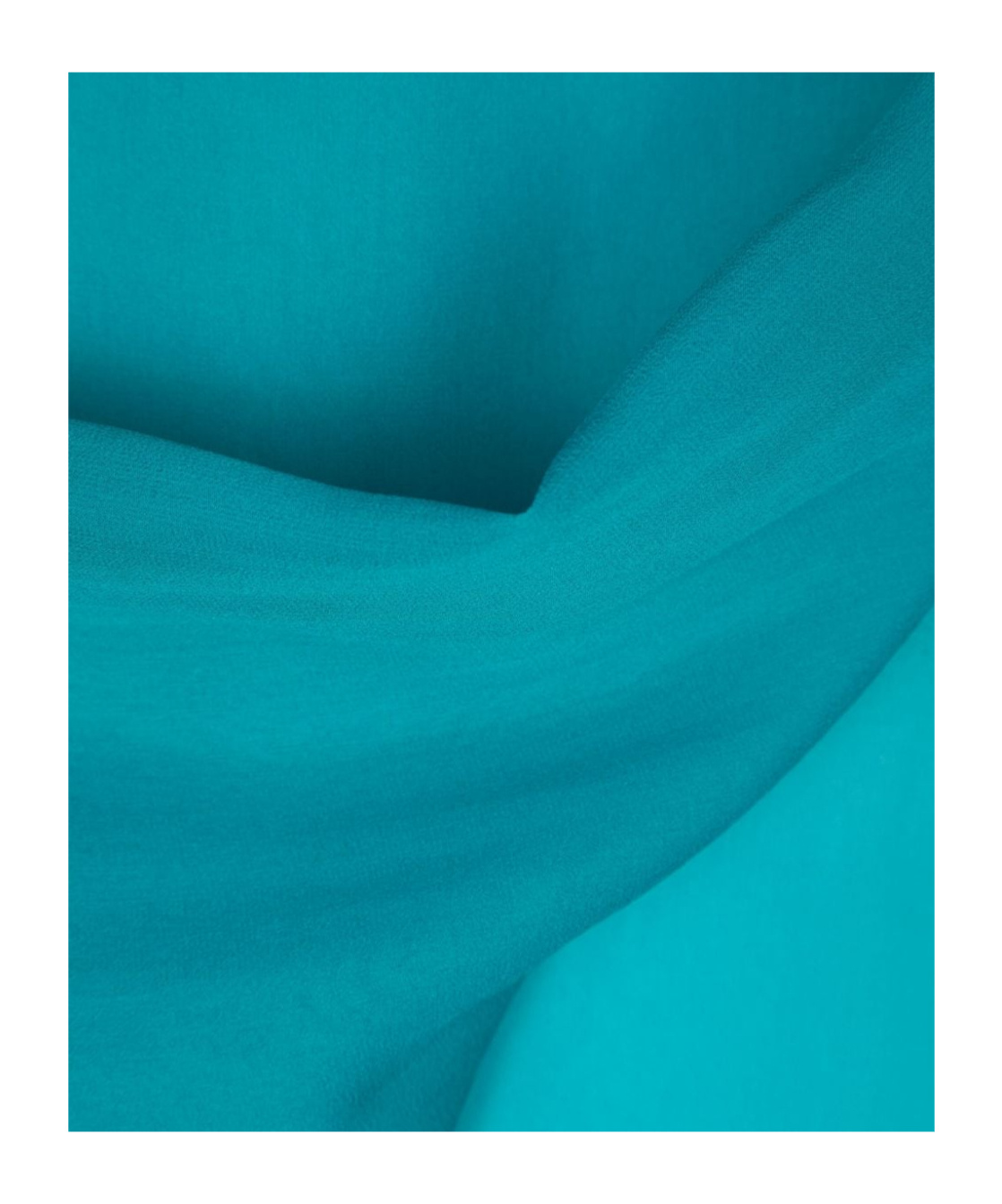 Alberta Ferretti Semi-sheer Scarf In Blue