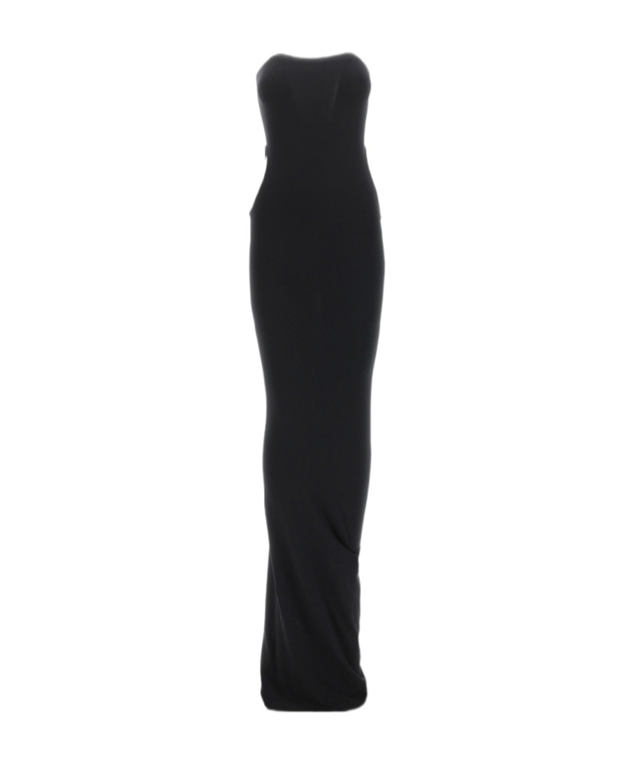 Wolford Fatal Cut Out Midi Dress In Black
