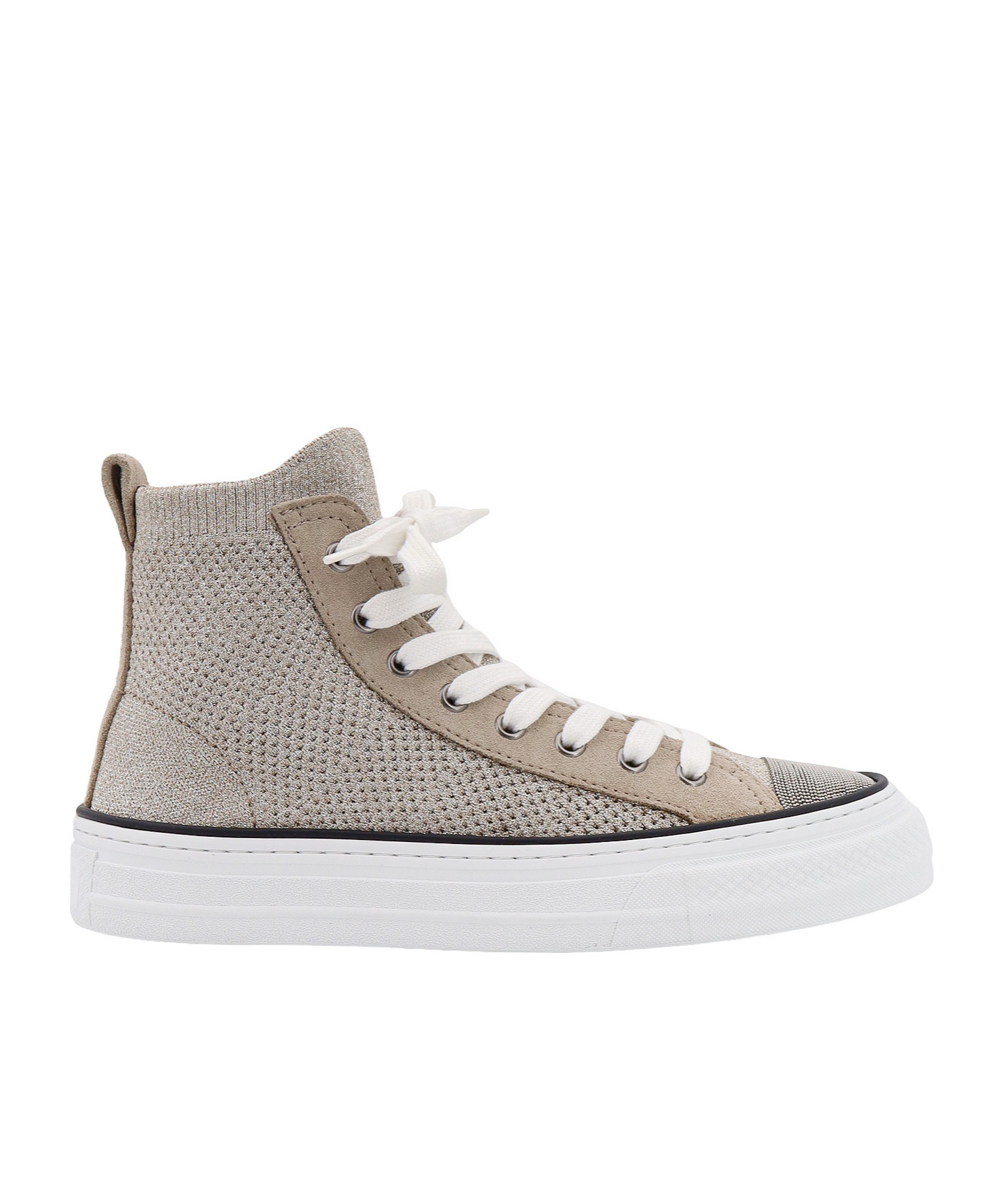 Brunello Cucinelli Scarpe Da Ginnastica Basse In White