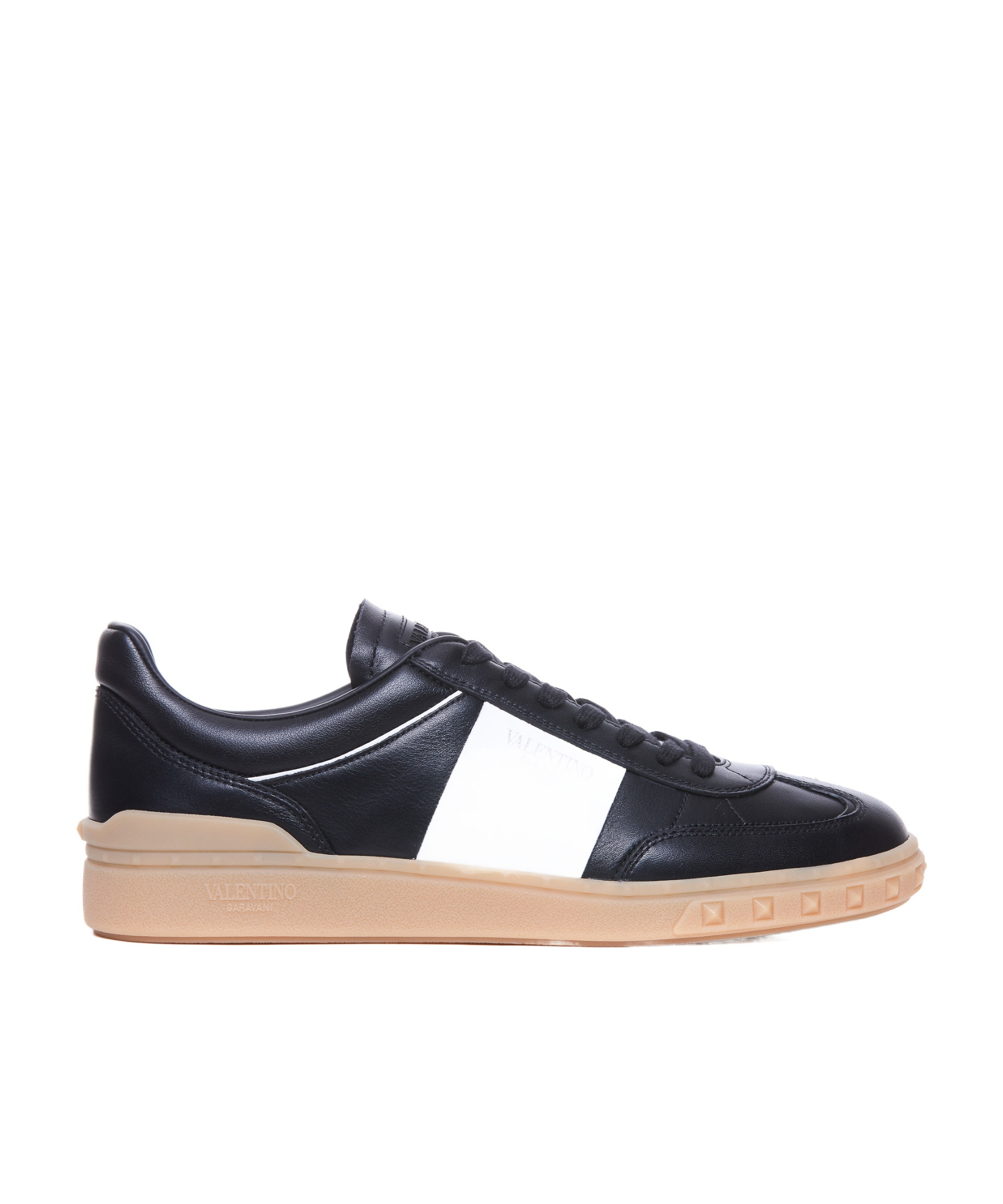 Valentino Low Top Upvillage Sneakers In Black