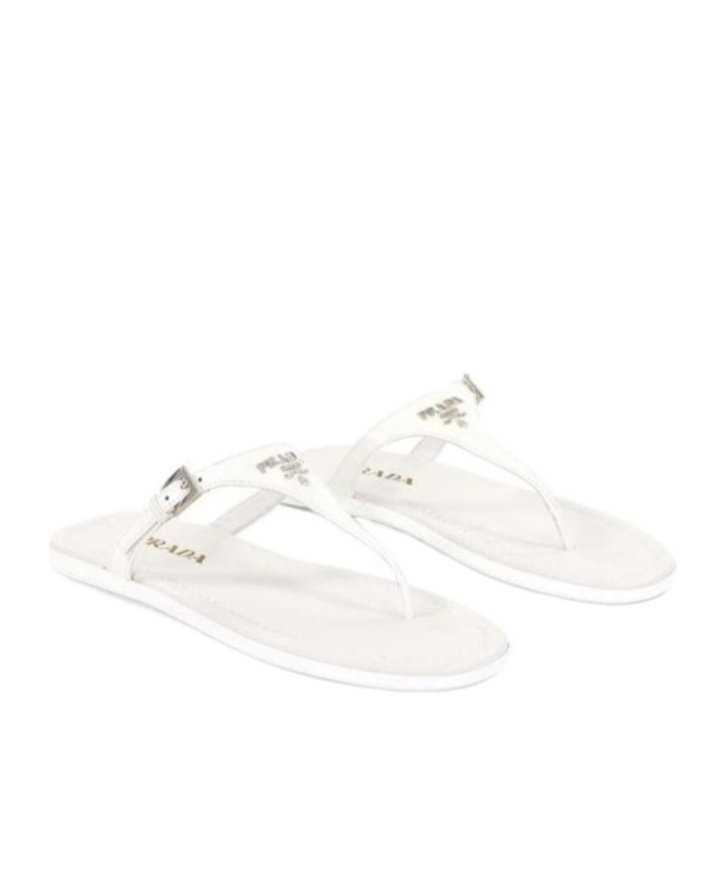 PRADA LOGO SANDALS