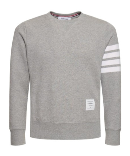 Thom Browne Classic Sweatshirt In Classic Loopback