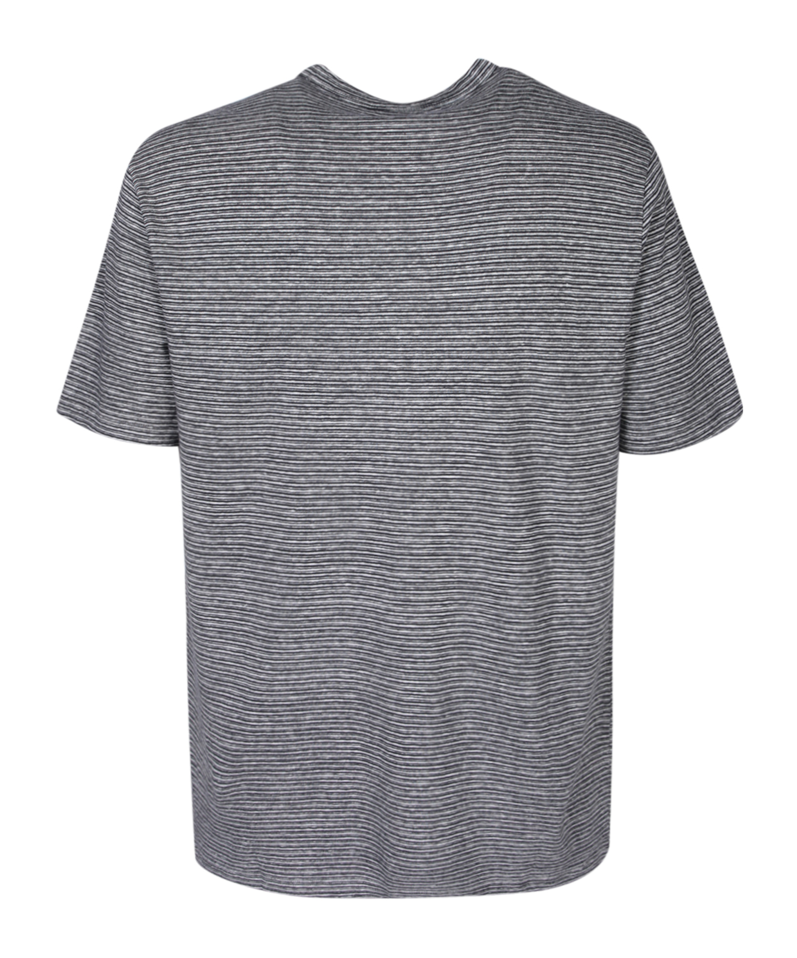 Shop Officine Generale Short-sleeved T-shirt In Gray