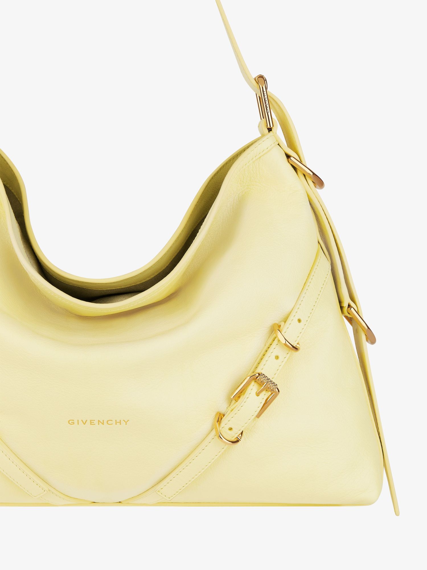 Givenchy Medium Voyou Bag In Leather In Nude