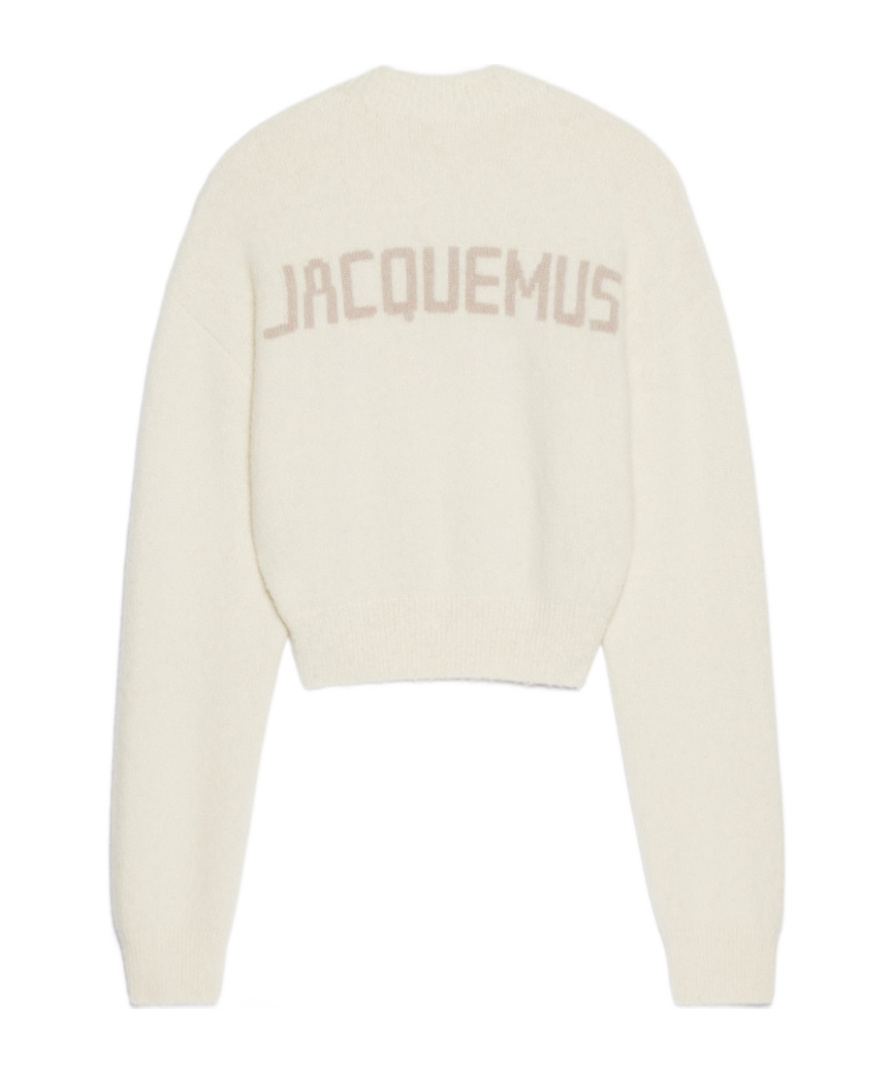 Jacquemus La Maille Sweater In Nude