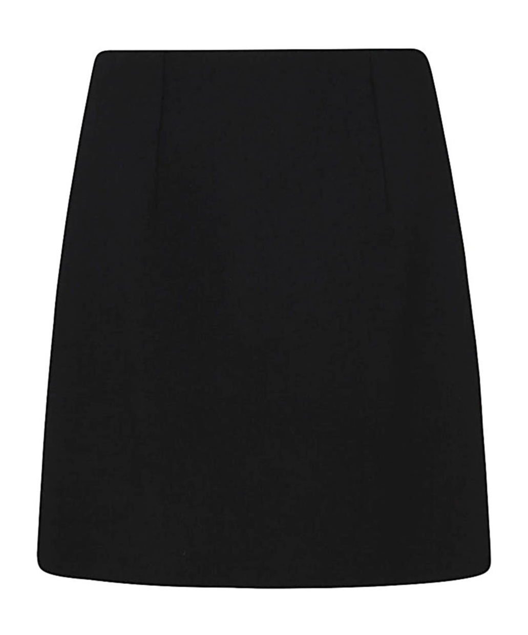Shop Versace Medusa-buttons Crêpe Miniskirt In Nude