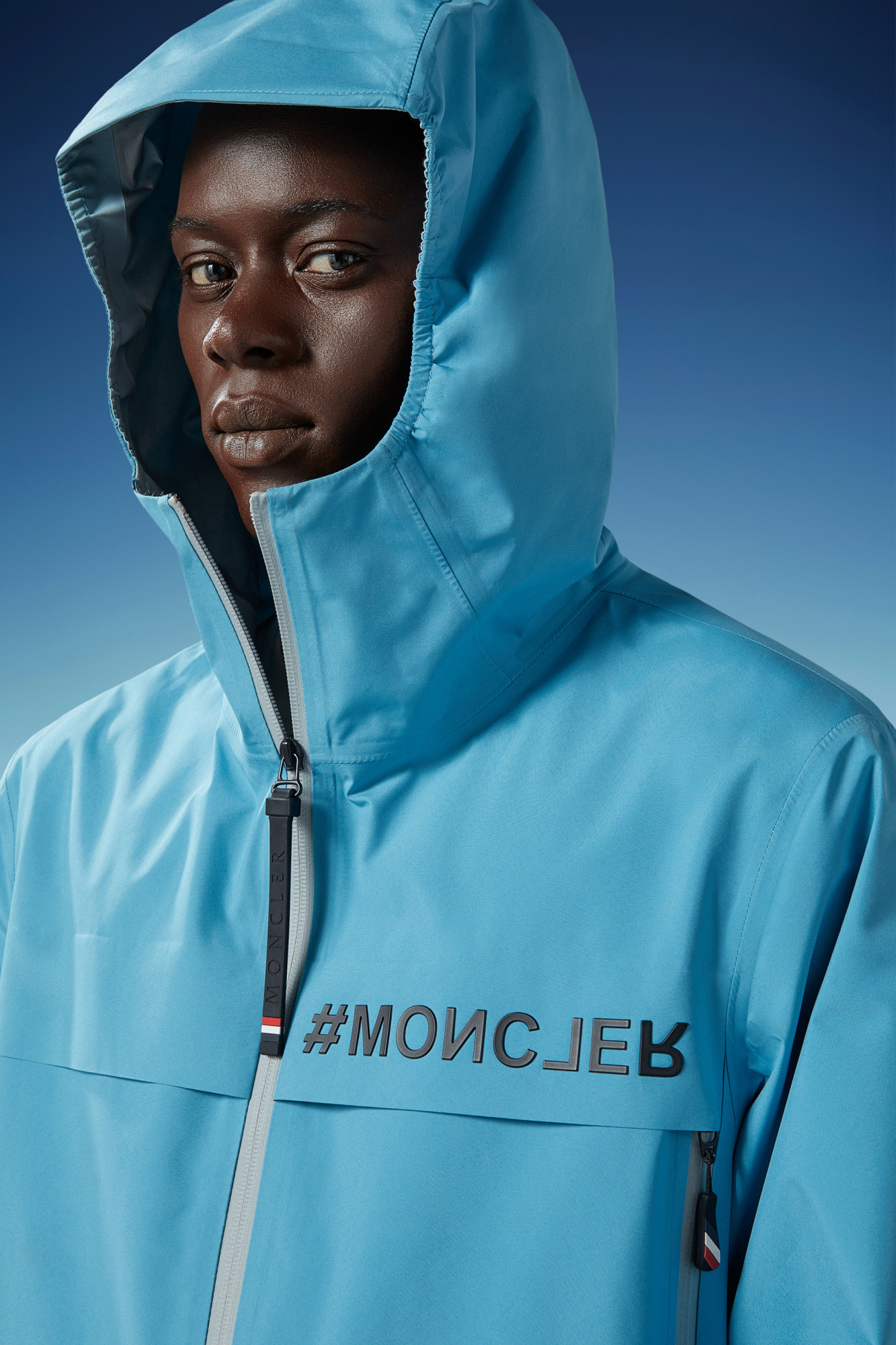 Moncler Grenoble Jackets In Blue
