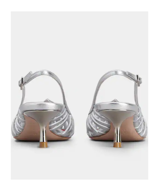 Shop Roger Vivier I Love Vivier Multistrap Slingback Pumps In Leather In White