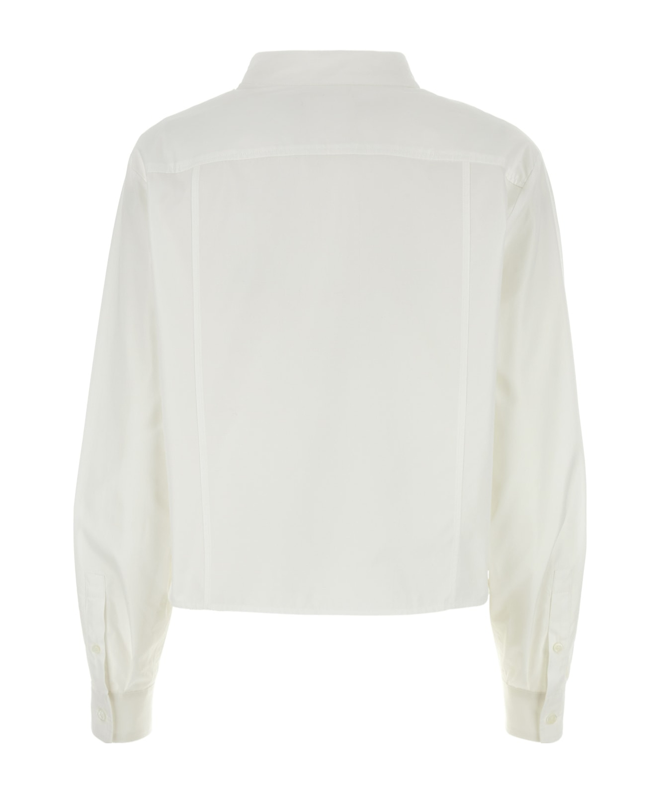 Givenchy Flap Pocket Top In White