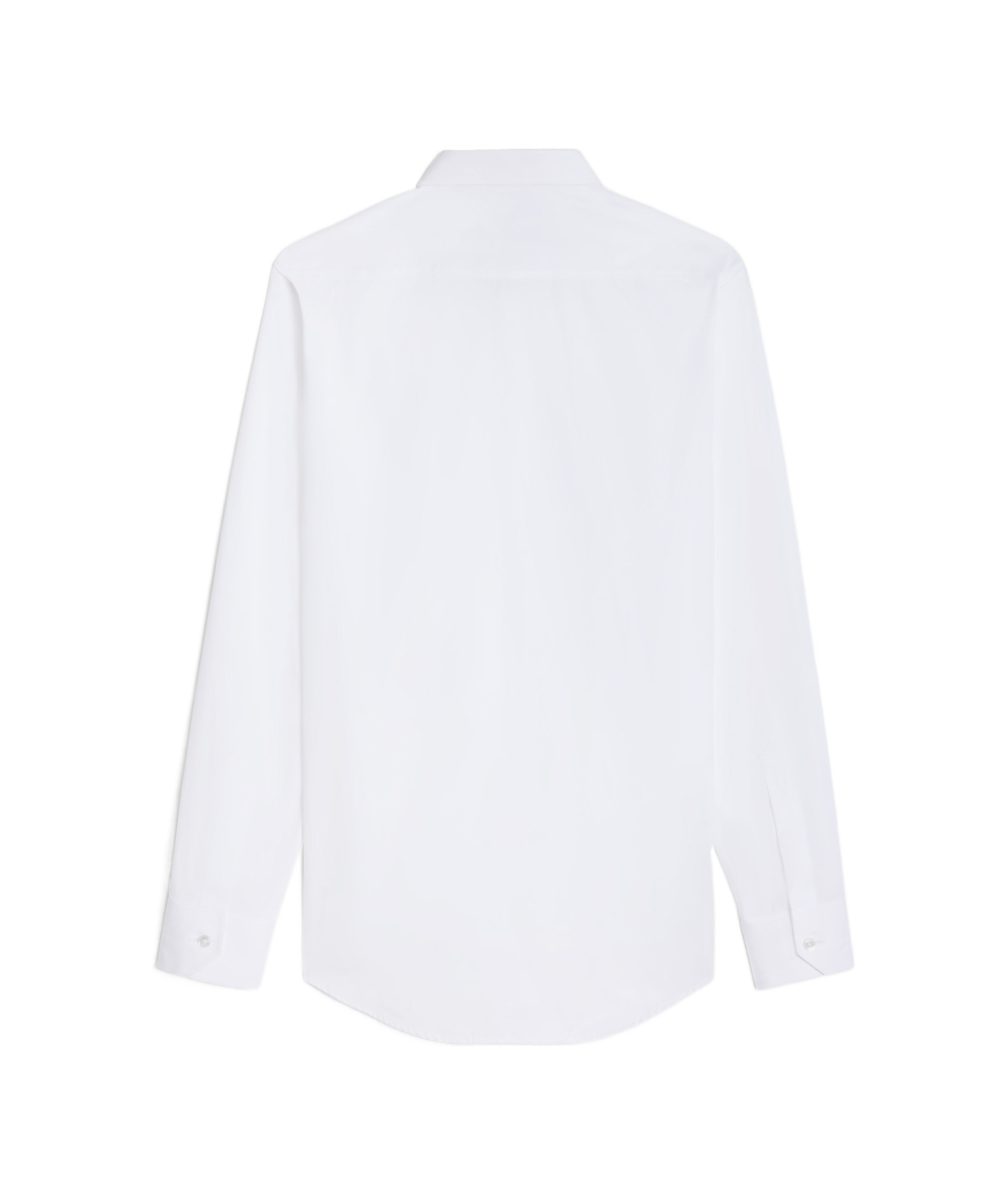 Celine Logo Logo Long-sleeved Shirt In White