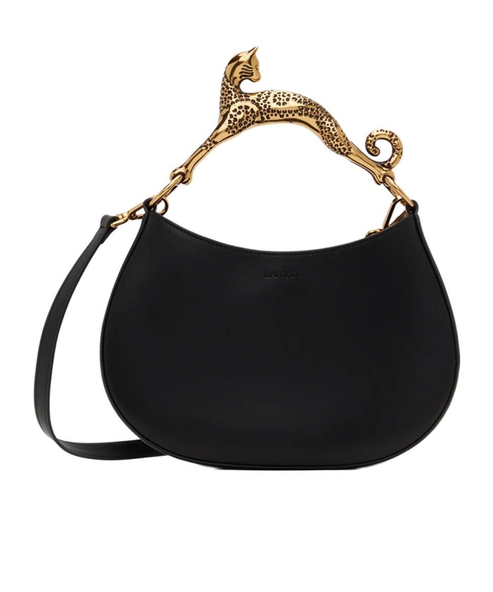 LANVIN EMBELLISHED-HANDLE TOTE BAG