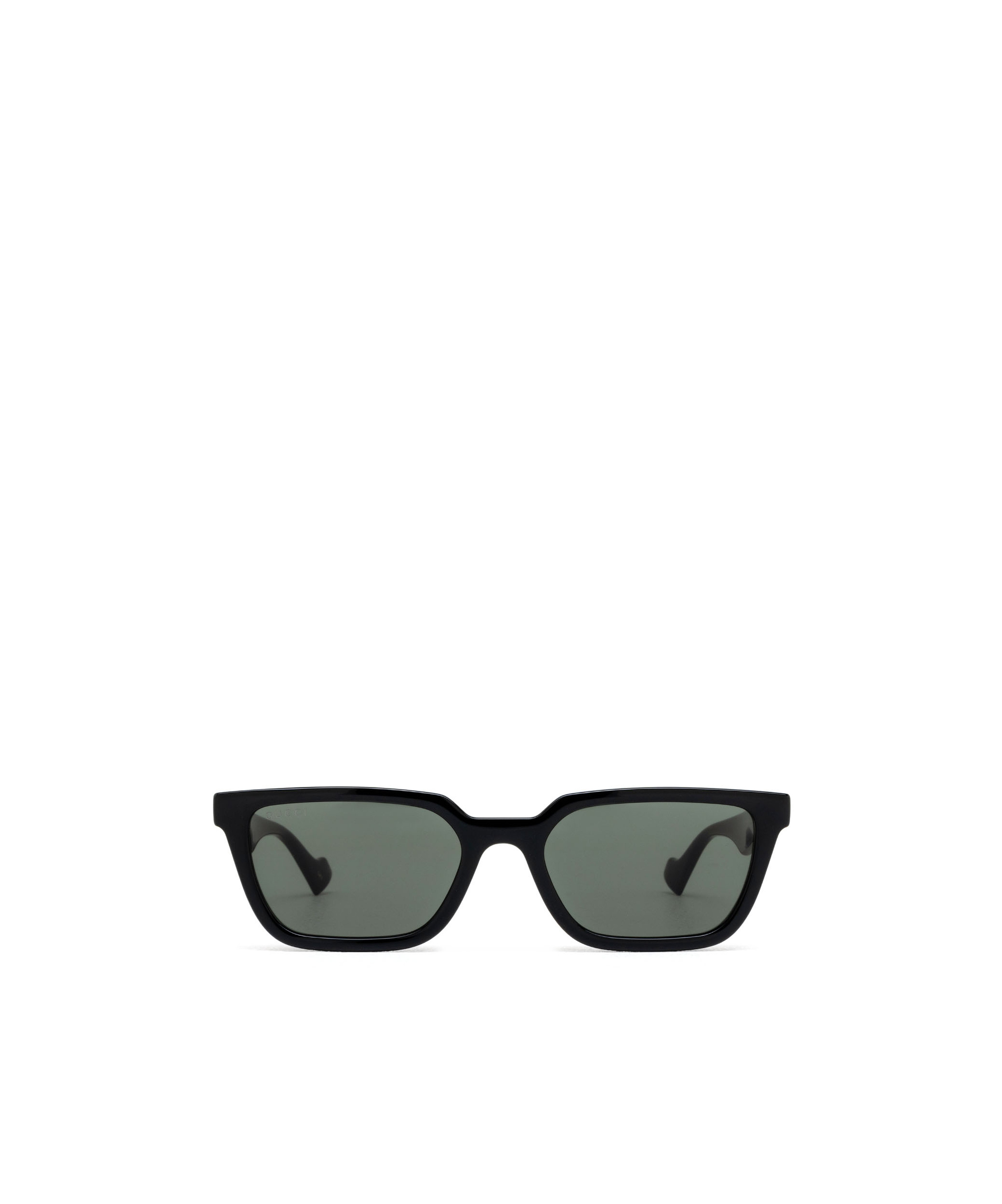 Gucci Rectangle-frame Sunglasses In Gray