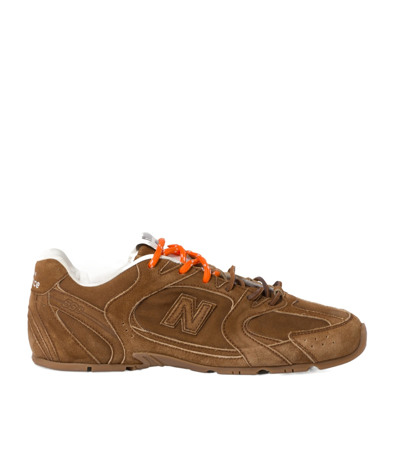 miumiu×New Balanceブラウン Miu Miu x New Balance 530 SL Deco Brown Leather Sneakers 36/ 38 6