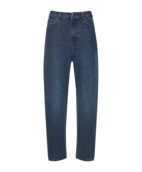 Totême High Waist Belt Ring Jeans