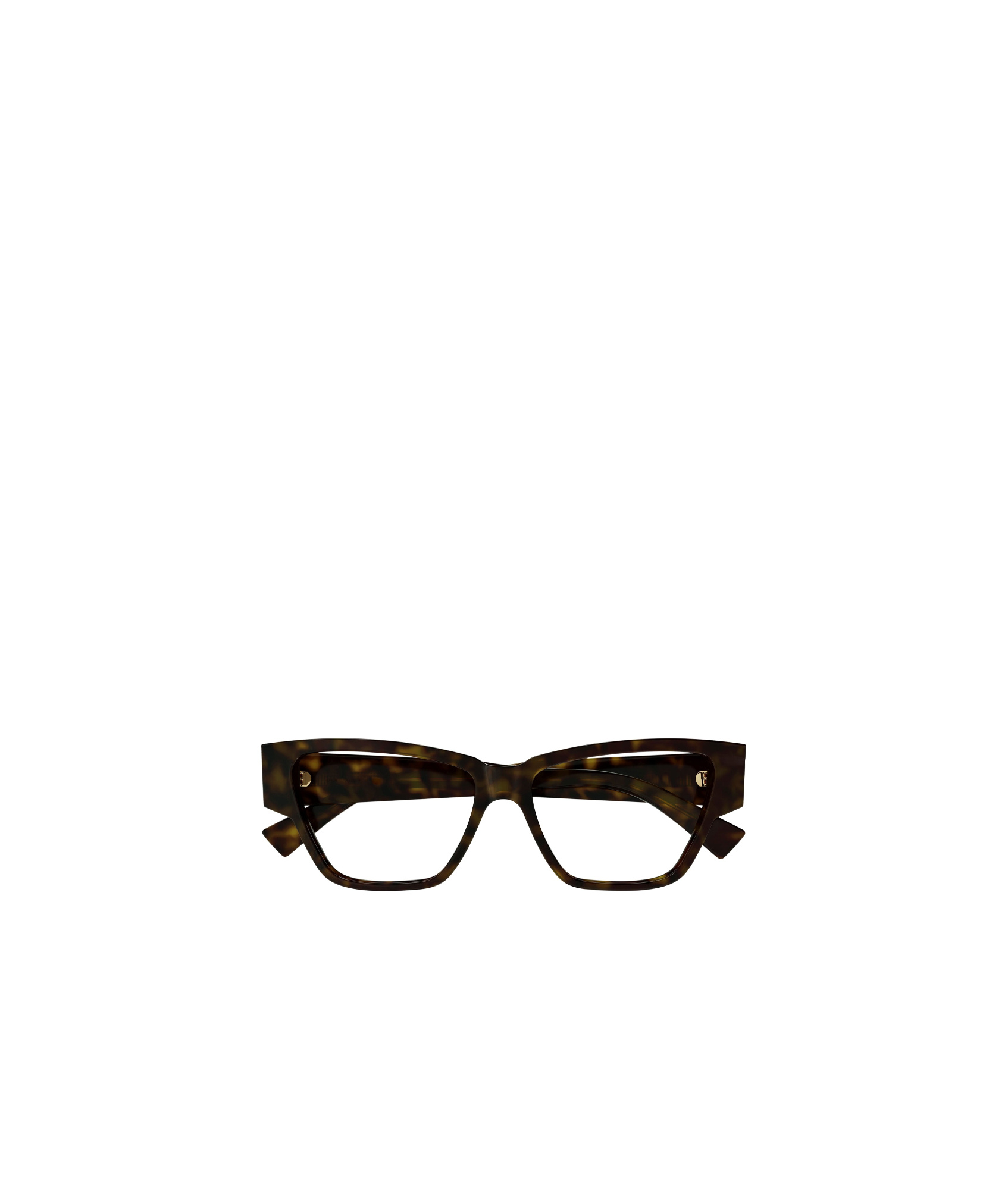 Bottega Veneta Geometric Frame Flat Mirror In Black