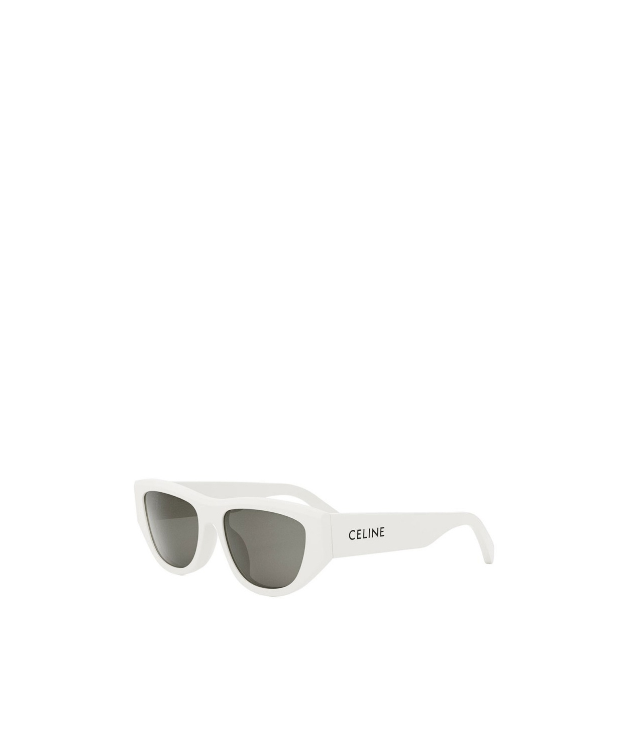 Celine Geometric Frame Sunglasses In Gray