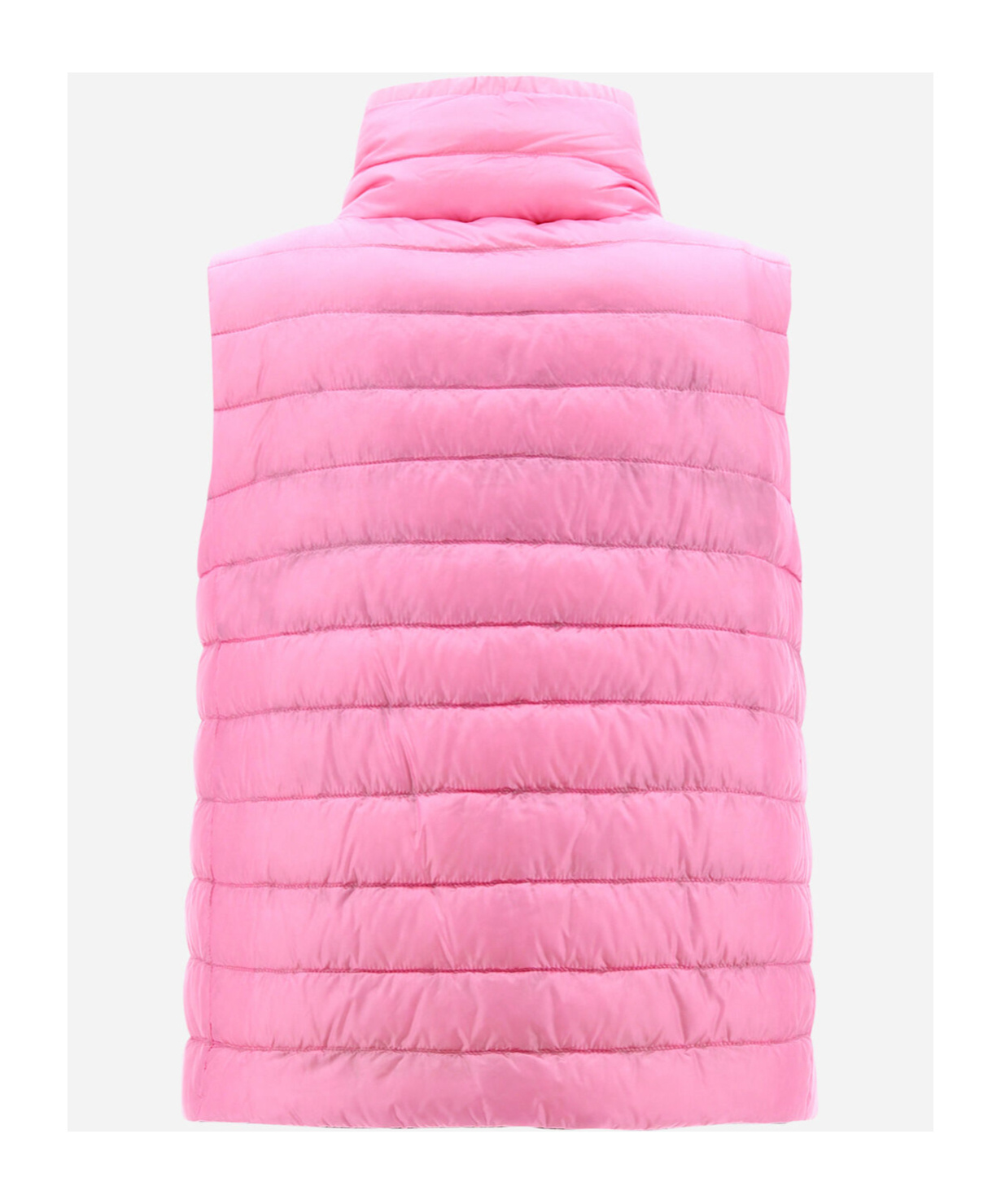 Herno Reversible Sleeveless Jacket In Nylon Ultralight In Pink