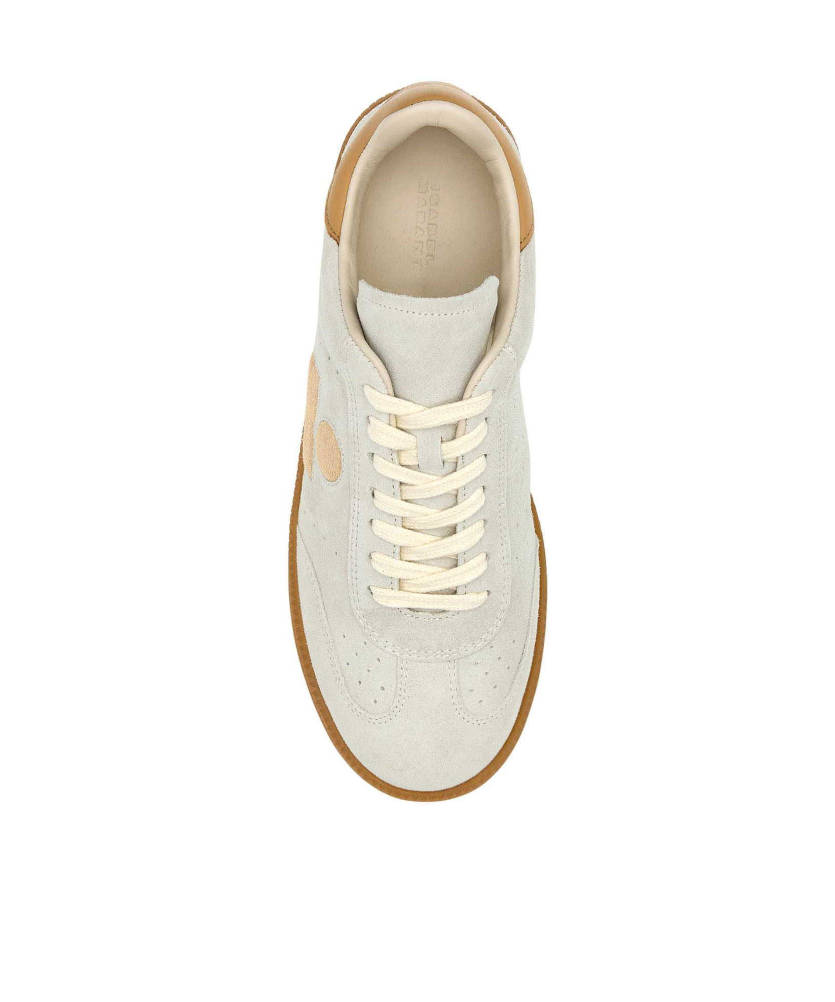 Isabel Marant Low-top Lace-up Sneakers In Nude