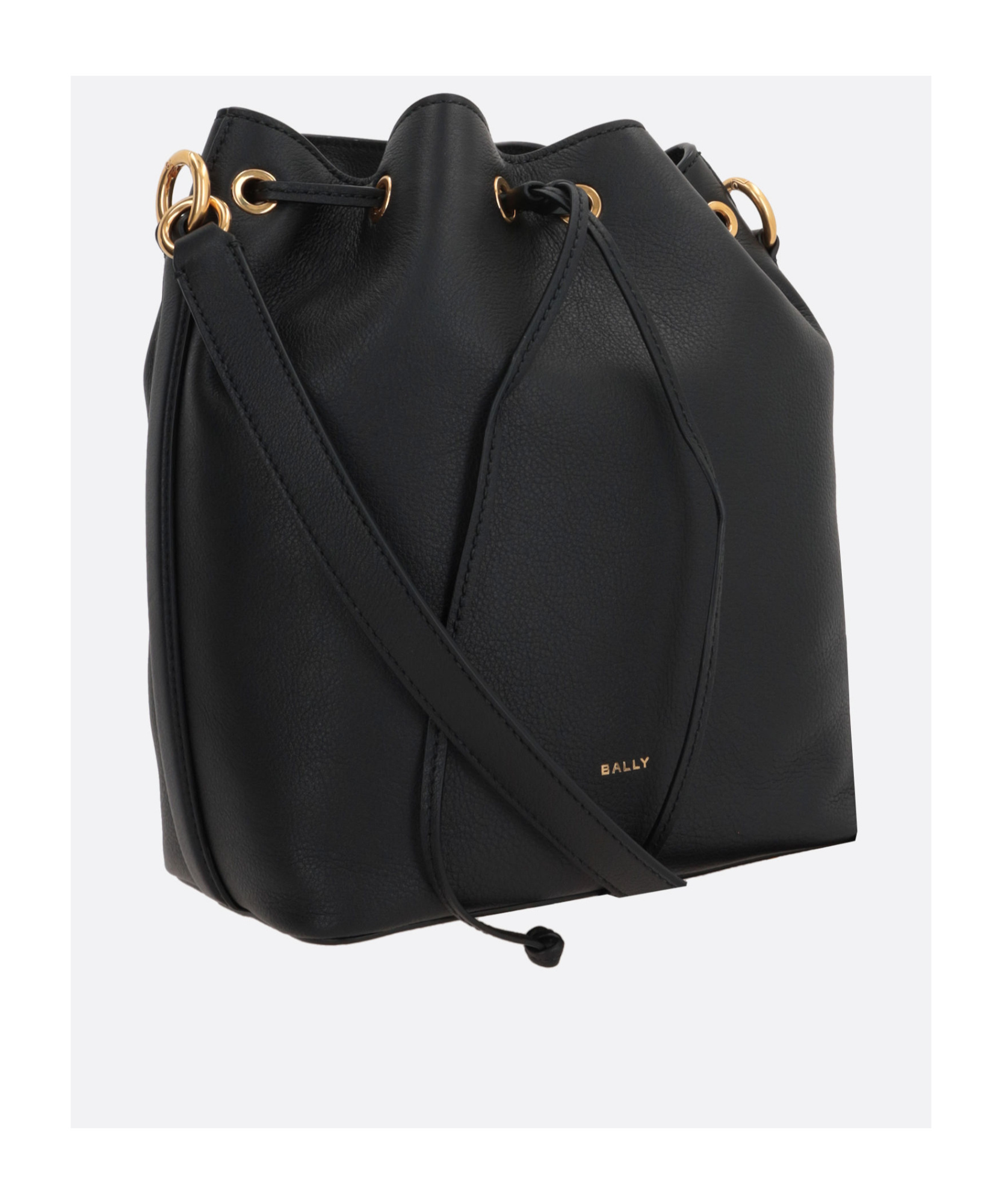 Bally Bucket Code Bag In Black