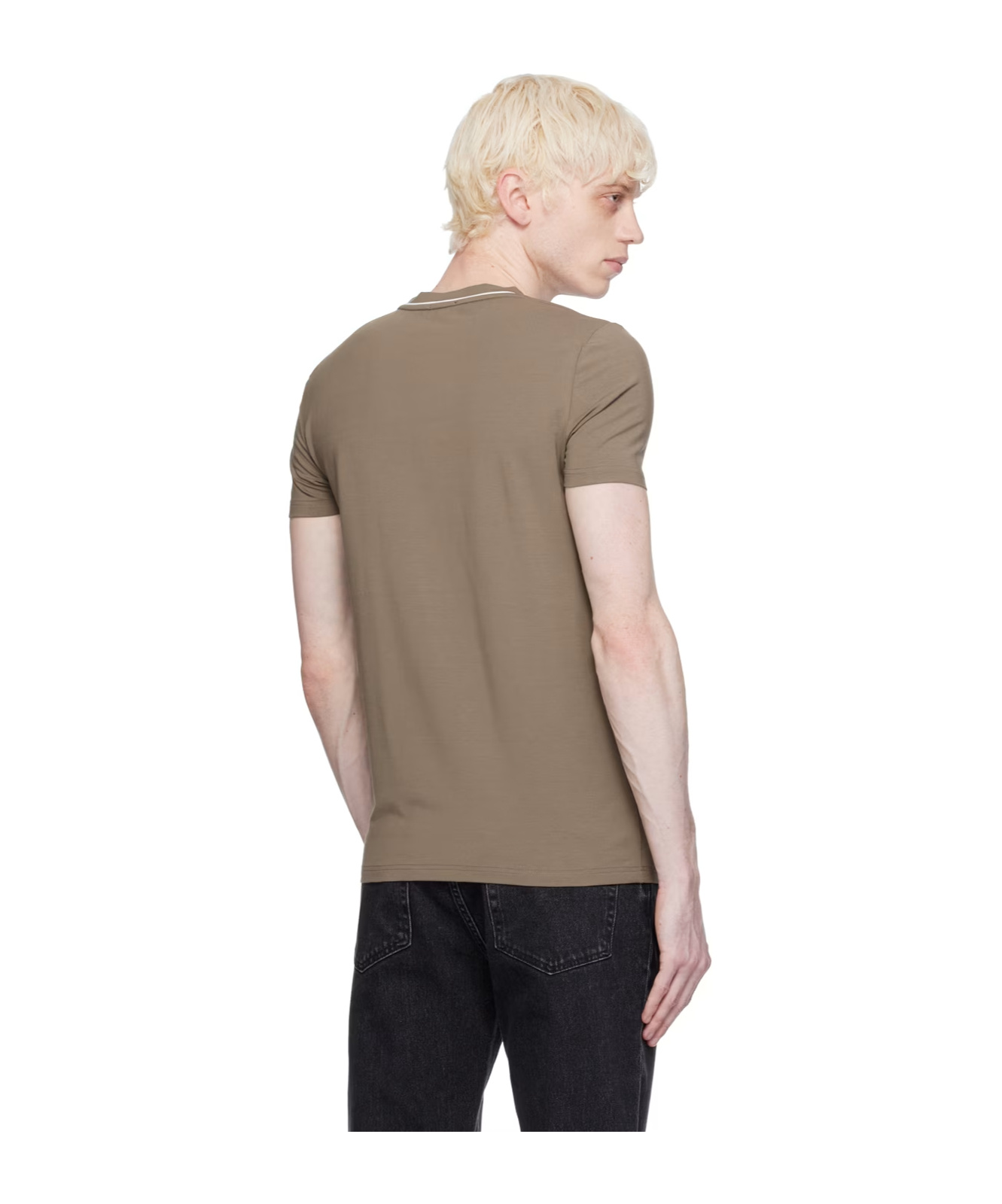 Zegna Plain Jersey T-shirt In Multicolor