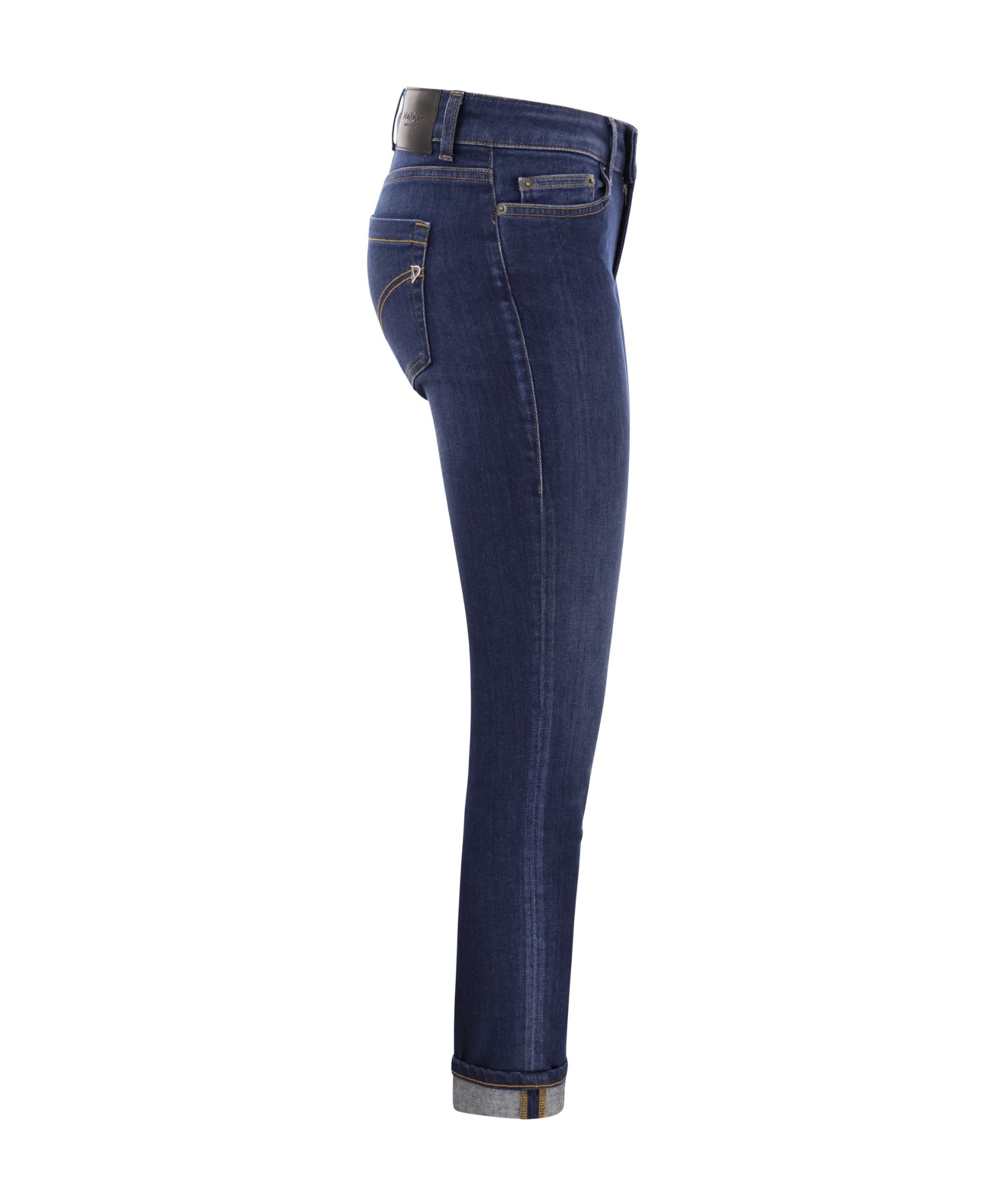 Dondup Monroe Five Pocket Skinny Fit Jeans In Blue